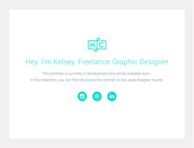 Tablet Screenshot of kelseycollinsdesign.com